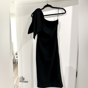 Black Mid Length Dress